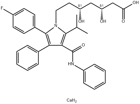 アトルバスタチンカルシウム 化学構造式