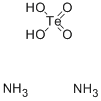 碲酸铵, 13453-06-0, 结构式