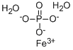 正磷酸铁二水物, 13463-10-0, 结构式
