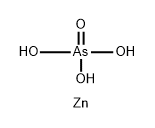 砷酸锌, 13464-33-0, 结构式