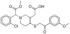 rac-Clopidogrel-MP Endo Derivative-13C,d3 结构式