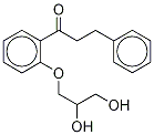 DepropylaMino Hydroxy Propafenone-d5 结构式