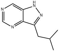 1H-Pyrazolo[4,3-d]pyriMidine, 3-(2-Methylpropyl)- Structure