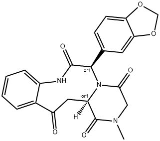 他达拉非乙酮醇内酰胺杂质, 1346605-38-6, 结构式