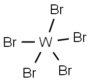 溴化钨, 13470-11-6, 结构式