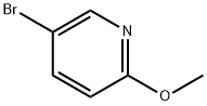 5-Bromo-2-methoxypyridine Struktur
