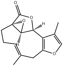 乌药醚内酯, 13476-25-0, 结构式