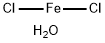 Ferrous chloride tetrahydrate Structure