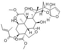 印楝素H, 134788-15-1, 结构式