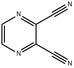 2,3-二氰基吡嗪, 13481-25-9, 结构式