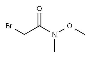 2-溴-N-甲氧基-N-甲基乙酰胺, 134833-83-3, 结构式