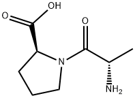 L-丙氨酰-L-脯氨酸 结构式