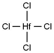 四氯化铪 结构式