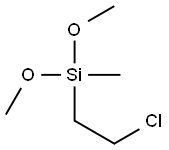 2-CHLOROETHYLMETHYLDIMETHOXYSILANE Struktur