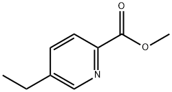 Methyl 5-Ethyl-2-pyridine-carboxylate 结构式