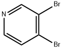 3,4-二溴吡啶 结构式