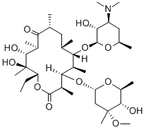 6-deoxyerythromycin A Struktur