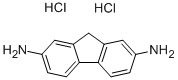 2,7-ジアミノフルオレン  二塩酸塩 化学構造式