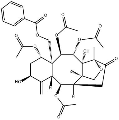 タキシニンM 化学構造式