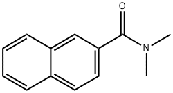 N,N-Dimethylnaphthalene-2-carboxamide Structure