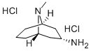 Endo-3-amine-9-methyl-9-azabicyclo[3,3,1]nonane dihydrochloride Struktur