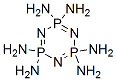 2,2,4,4,6,6-ヘキサアミノ-1,3,5,2,4,6-トリアザトリホスホリン 化学構造式