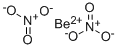 Beryllium nitrate Structure