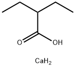双(2-乙基丁酸)钙, 136-91-4, 结构式
