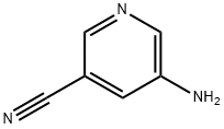 3-氰基-5-氨基吡啶, 13600-47-0, 结构式