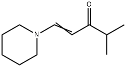 4-Methyl-1-(1-piperidinyl)-1-penten-3-one Structure
