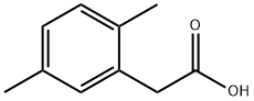 2,5-二甲基苯乙酸, 13612-34-5, 结构式