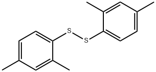 di(2,4-xylyl) disulphide Struktur