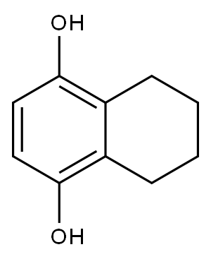5,6,7,8-Tetrahydronaphthalene-1,4-diol Structure