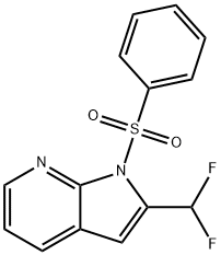 2-<WBR>Difluoromethyl-<WBR>1-<WBR>phenylsulfonyl-<WBR>7-<WBR>azaindole,CAS:1363381-32-1