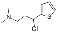 N-(3-chloro-3-thien-2-ylpropyl)-N,N-dimethylamine Structure