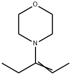 Morpholine,  4-(1-ethyl-1-propenyl)-  (9CI) Structure