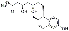 (βR,δR,1S,2S)-1,2-Dihydro-β,δ,6-trihydroxy-2-methyl-1-naphthaleneheptanoic Acid (Pravastatin Impurity) Structure