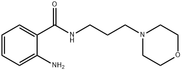 2-AMINO-N-(3-MORPHOLIN-4-YLPROPYL)BENZAMIDE Struktur