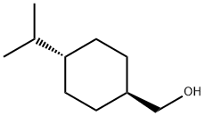 Cyclohexanemethanol, 4-(1-methylethyl)-, trans- Structure