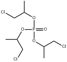 りん酸トリス(1-メチル-2-クロロエチル) 化学構造式