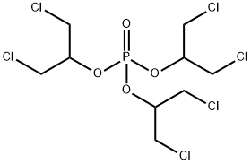 りん酸トリス(1,3-ジクロロ-2-プロピル) 化学構造式