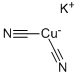 亚铜氰化钾, 13682-73-0, 结构式