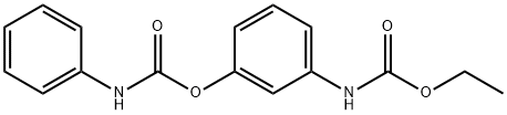 [3-[[(Phenylamino)carbonyl]oxy]phenyl]carbamic acid ethyl ester Structure