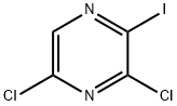 3,5-ジクロロ-2-ヨードピラジン 化学構造式