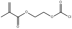 2-Chloroformylethyl methacrylate Structure