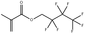 甲基丙烯酸-2,2,3,3,4,4,4-七氟代-丁酯 结构式