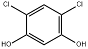 4,6-二氯间苯二酚, 137-19-9, 结构式