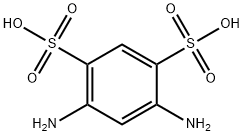 间苯二胺-4,6-双磺酸, 137-50-8, 结构式