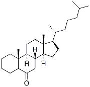 5β-Cholestan-6-one Structure