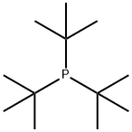 三叔丁基膦, 13716-12-6, 结构式